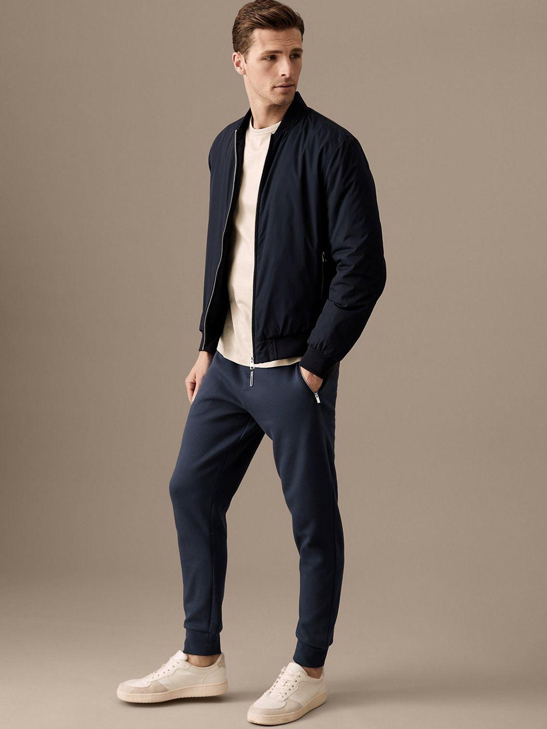 marks & spencer men mid-rise joggers