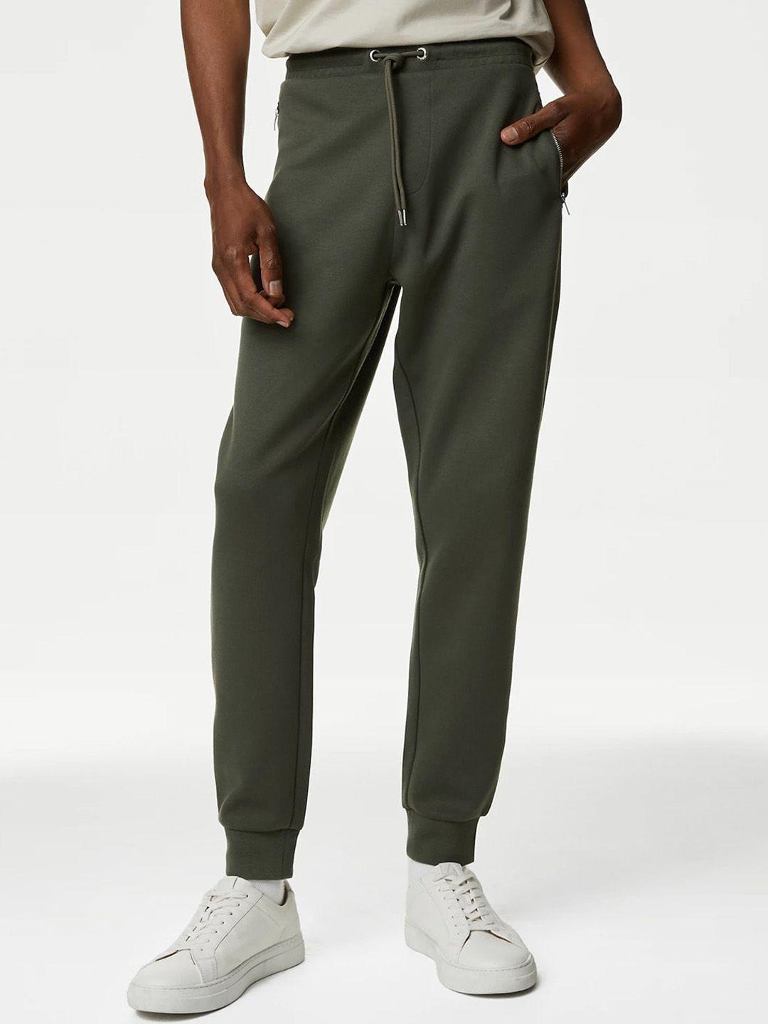 marks & spencer men mid rise joggers