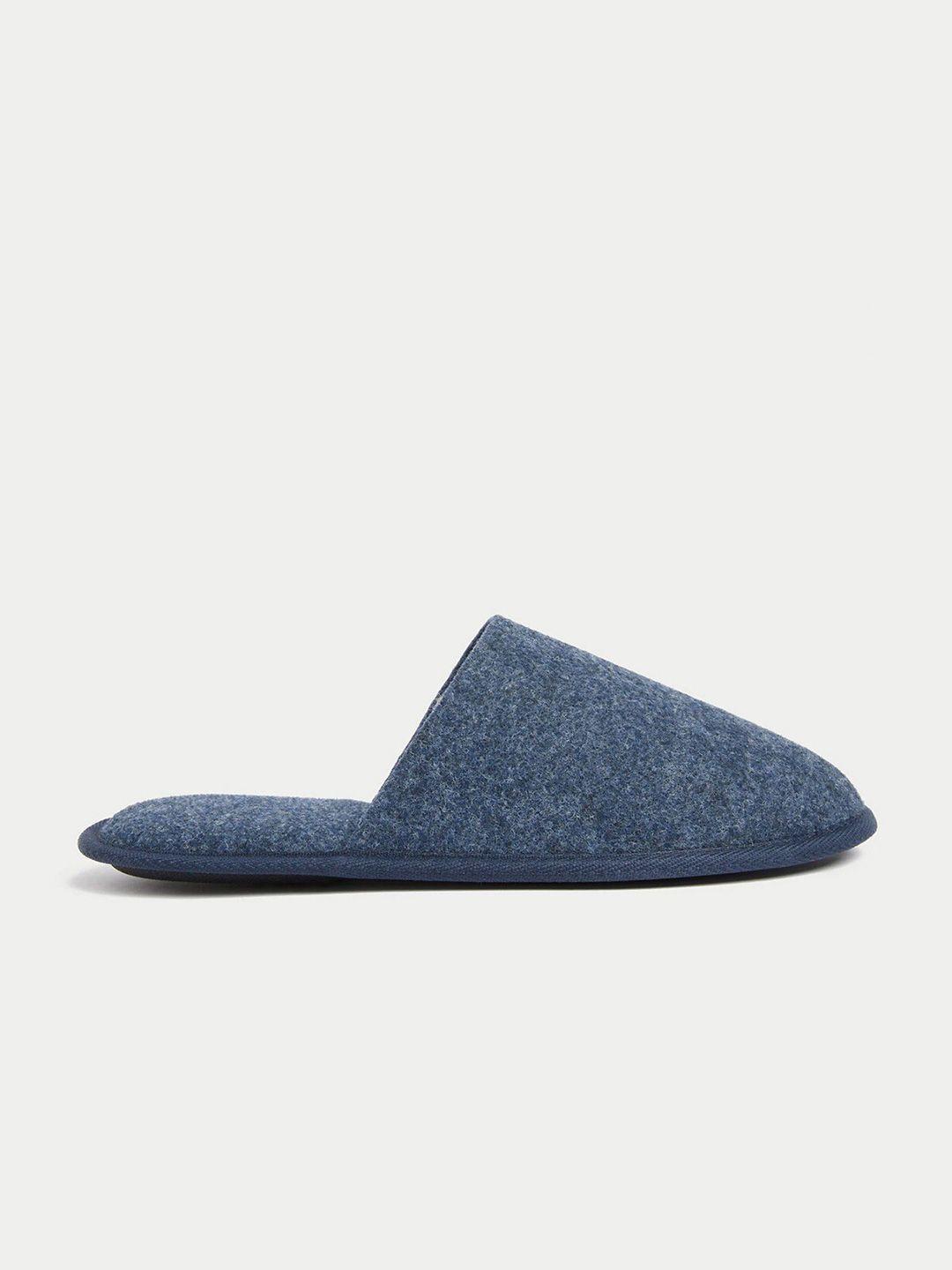 marks & spencer men slip on room slippers