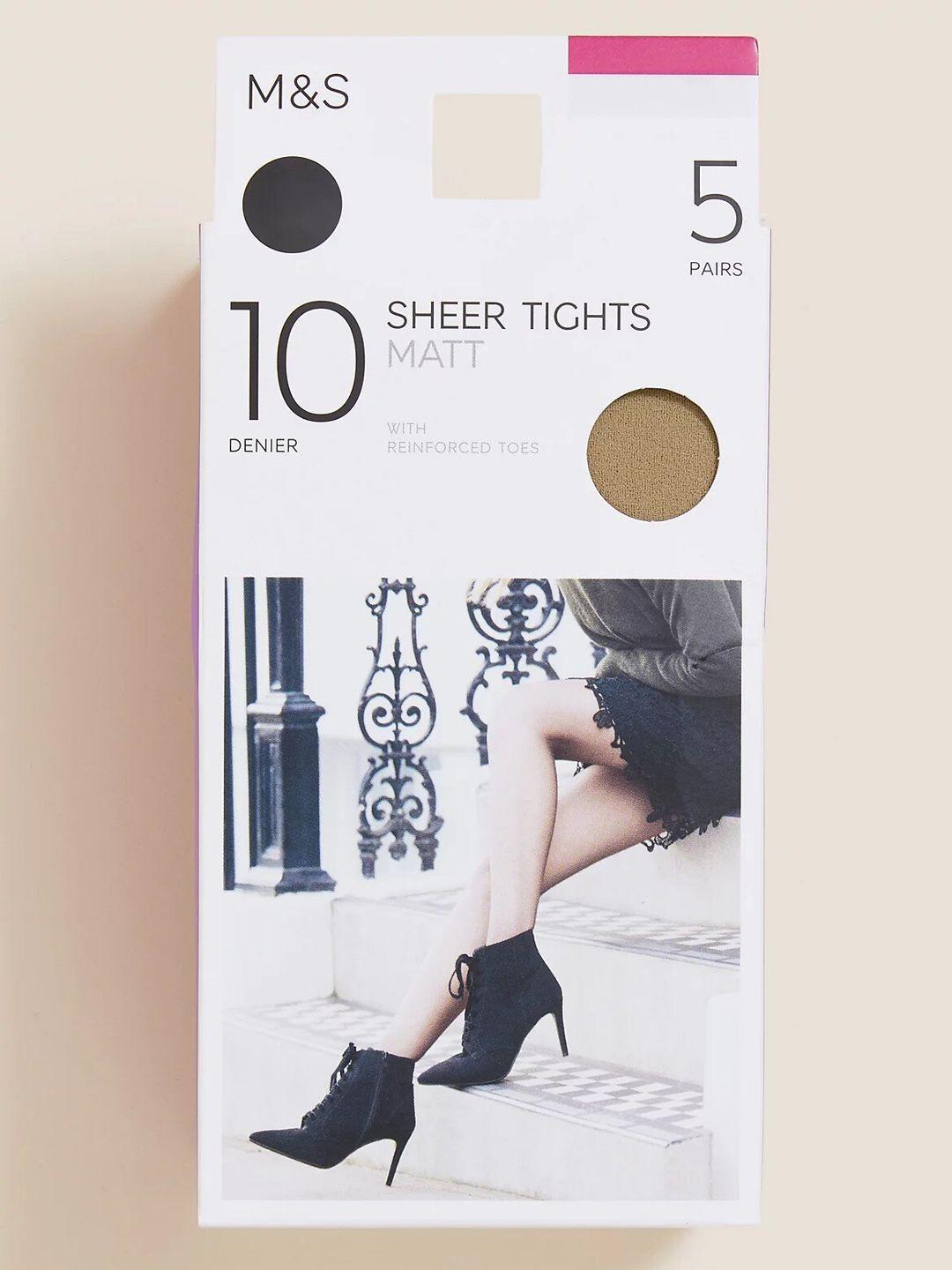 marks & spencer nude sheer stockings