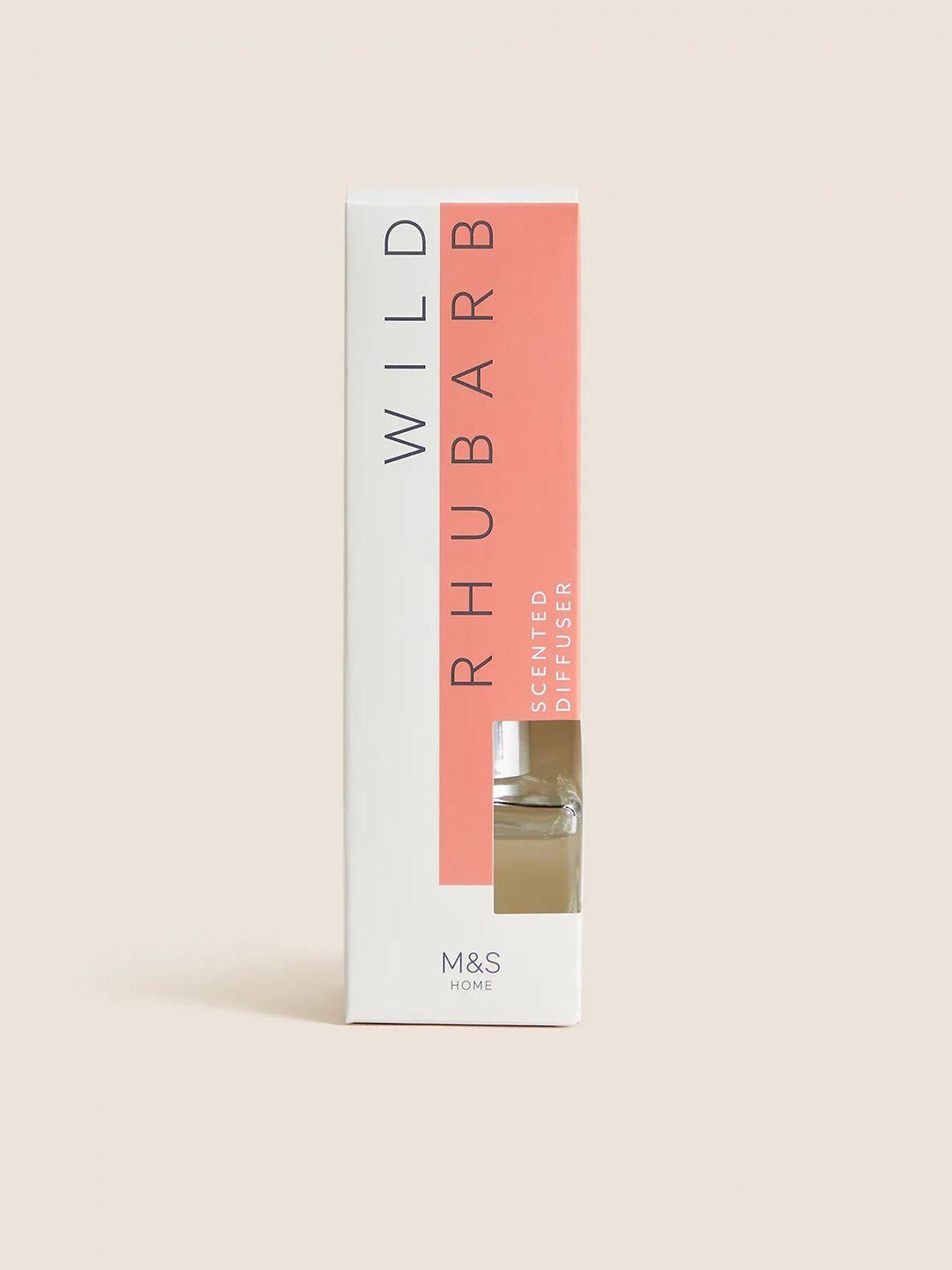 marks & spencer pink wild rhubarb diffuser - 80ml