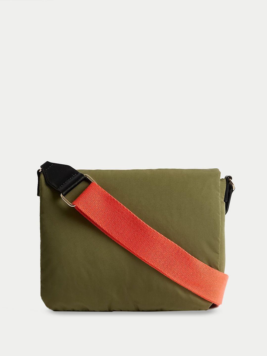 marks & spencer pu structured sling bag