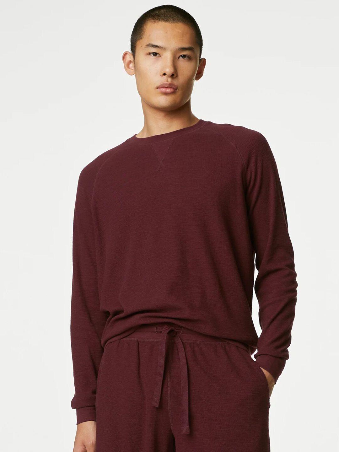 marks & spencer pure cotton pullover sweatshirt