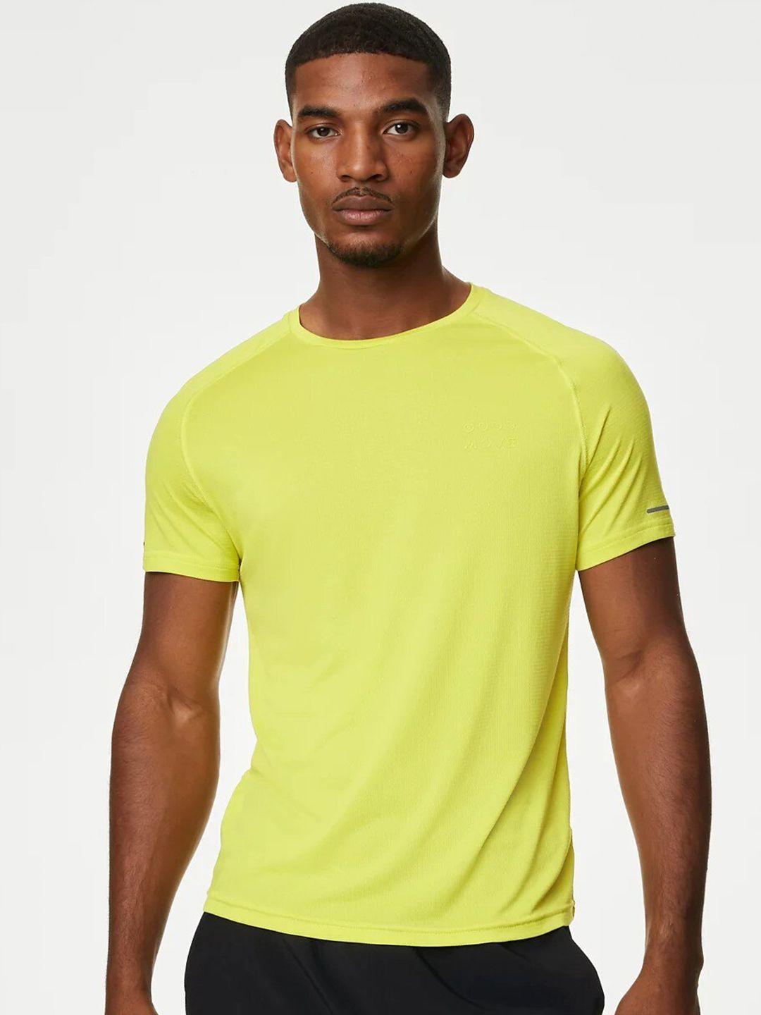 marks & spencer round neck raglan sleeves t-shirt