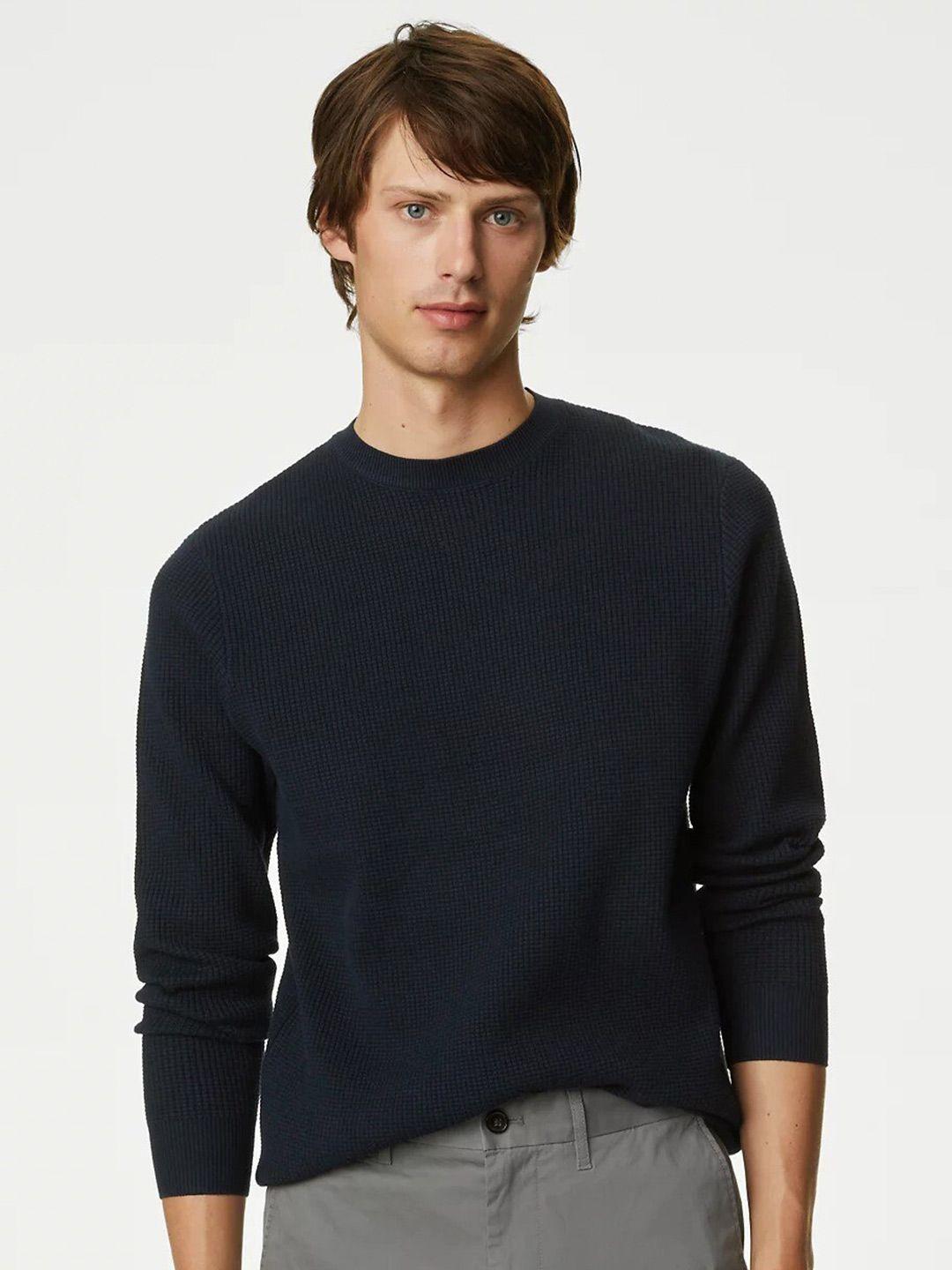 marks & spencer self design pullover