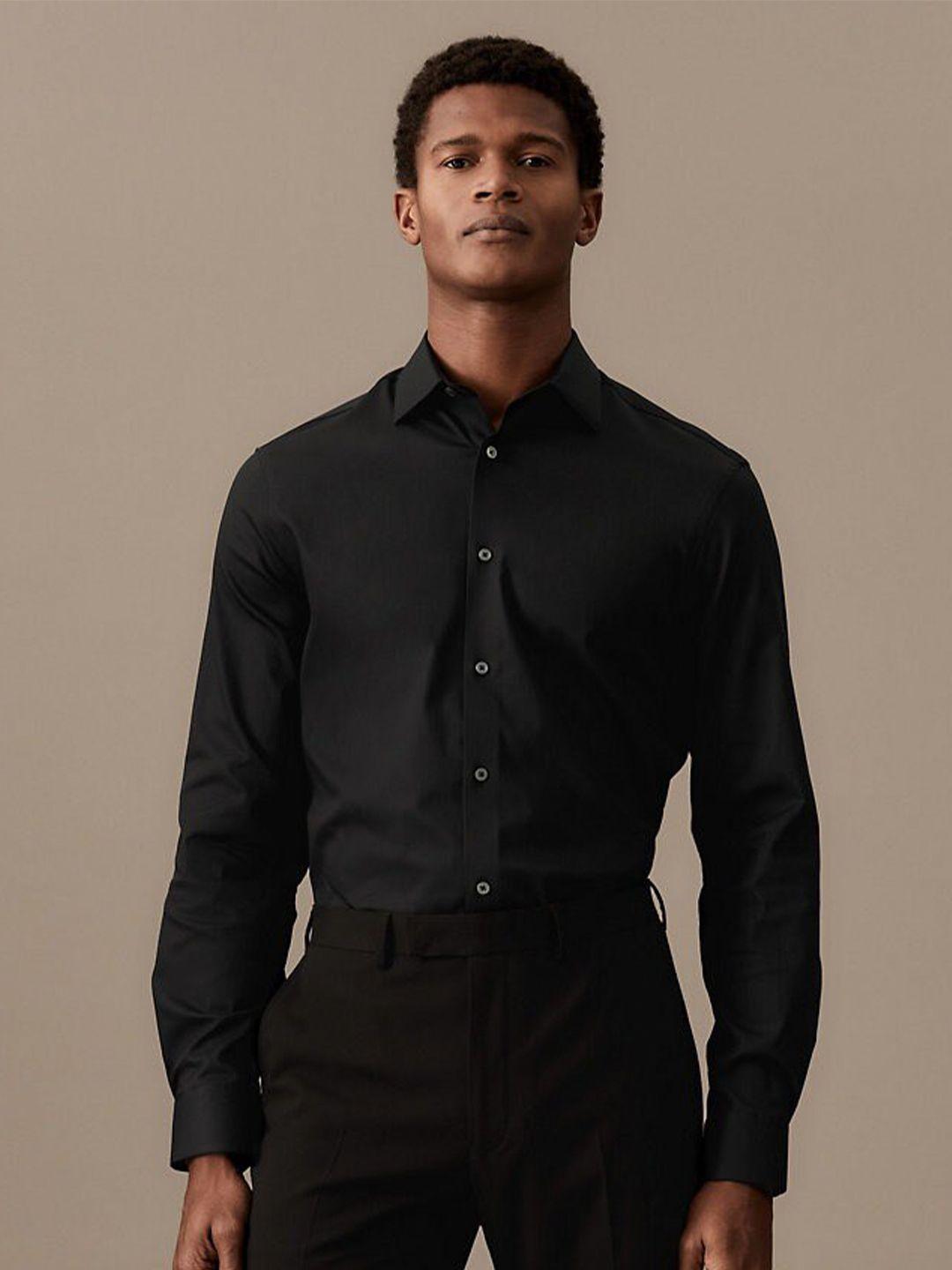 marks & spencer spread collar formal shirt