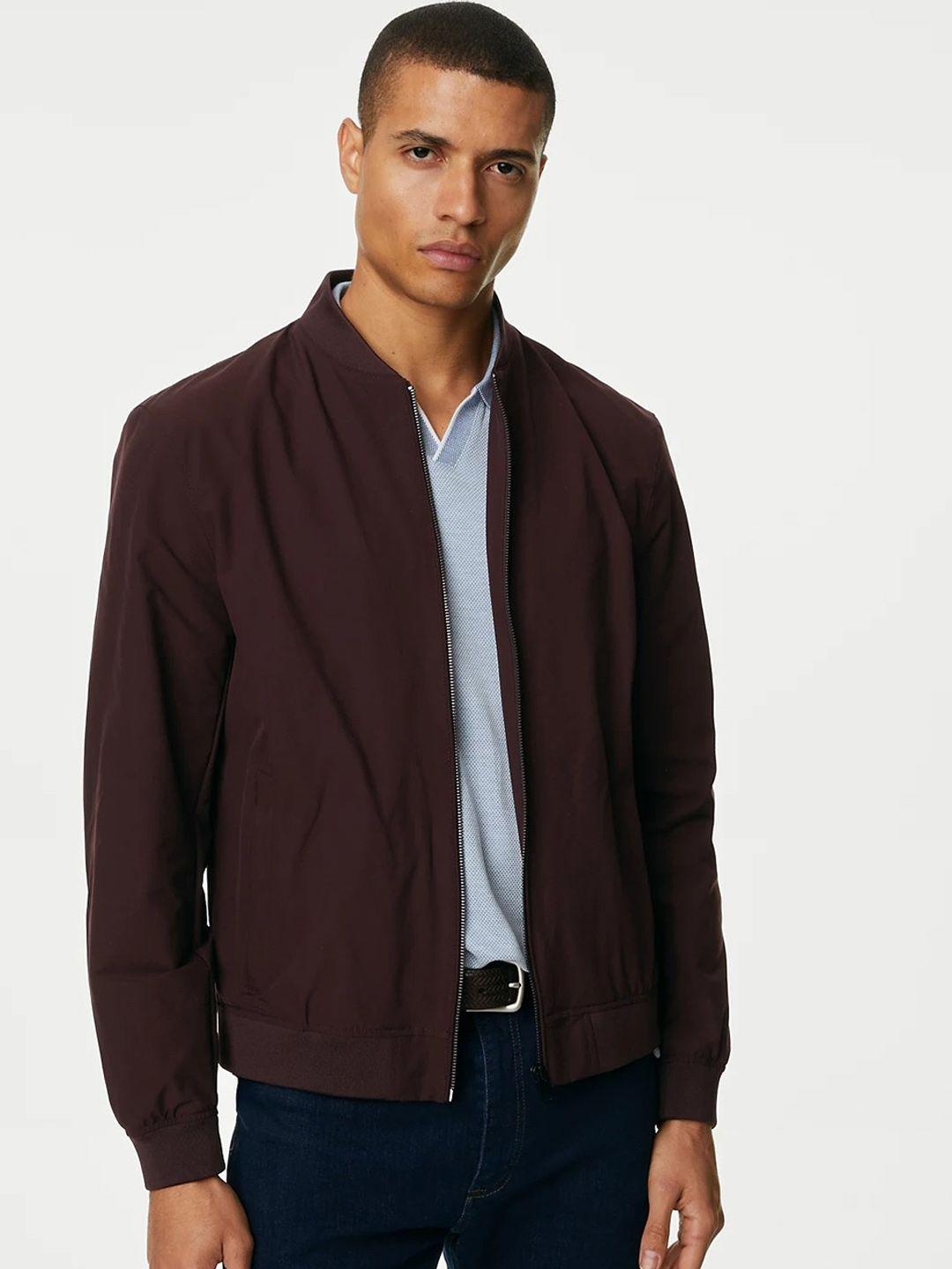 marks & spencer stand collar lightweight tailored jacket