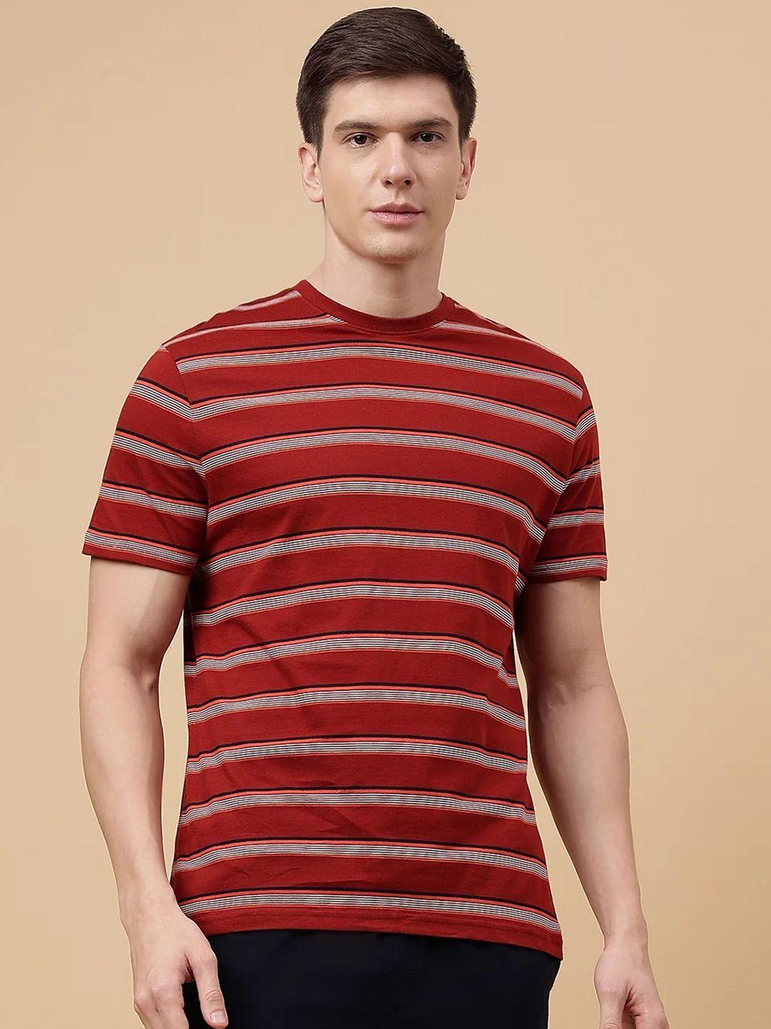 marks & spencer striped pure cotton t-shirt with shorts