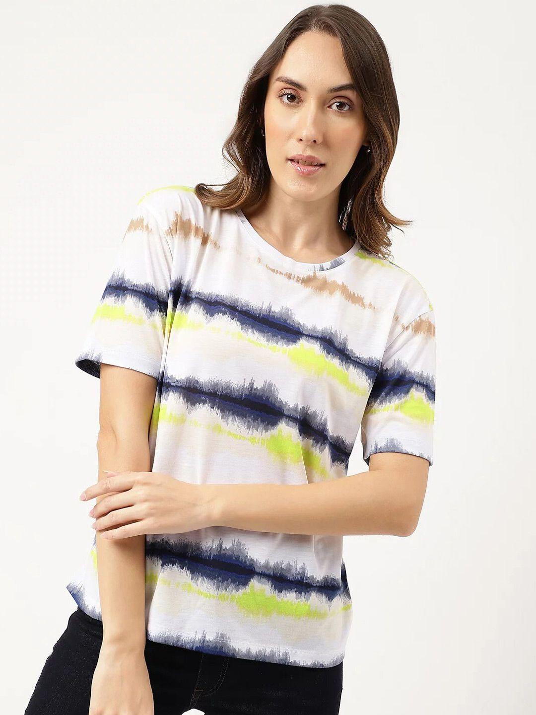 marks & spencer tie and dye printed relaxed fit t-shirt
