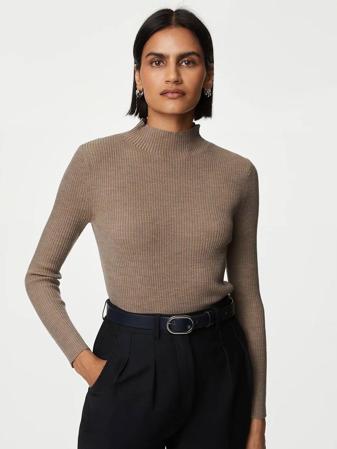 marks & spencer turtle neck woollen pullover