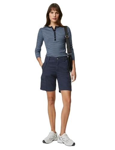 marks & spencer women's cargo shorts (60639921005_midnight navy