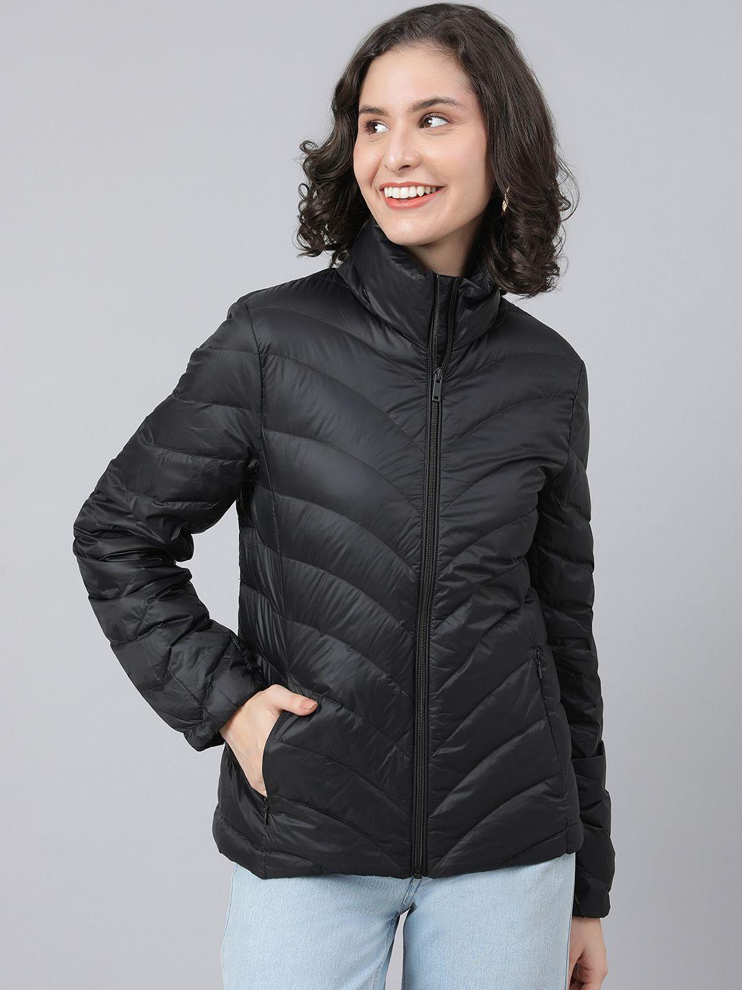 marks & spencer women black padded jacket