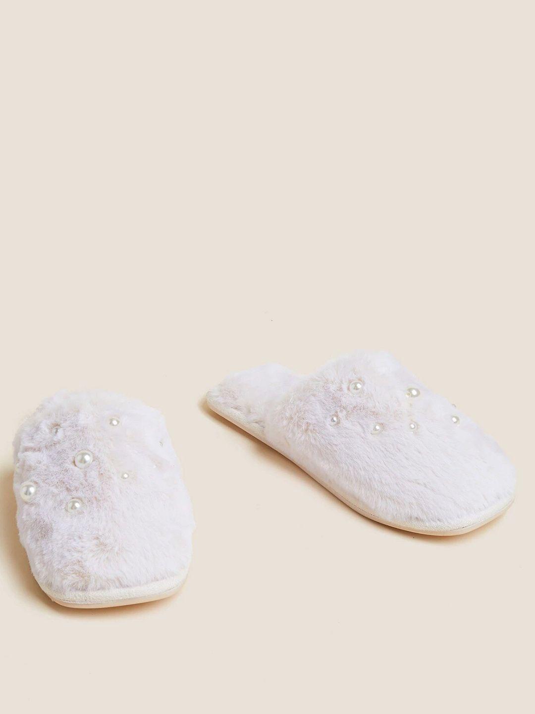 marks & spencer women embellished room slippers