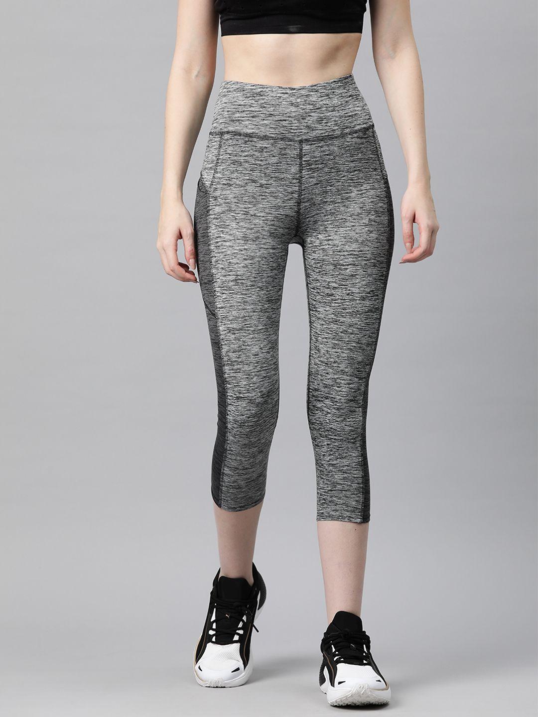 marks & spencer women high-waist cropped gym tights