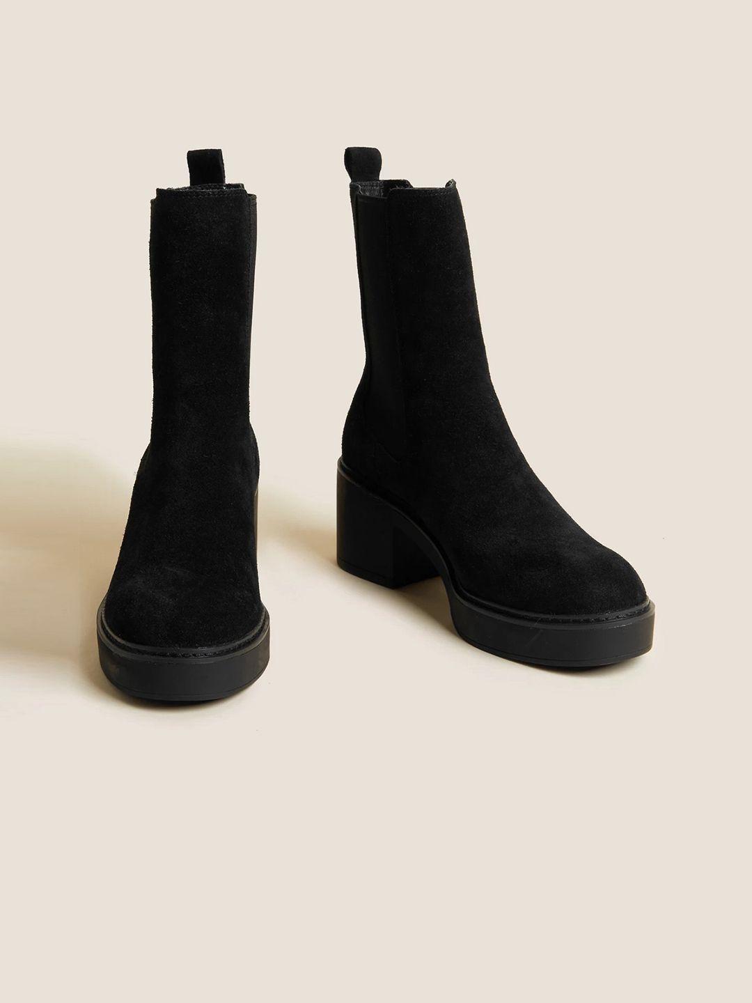 marks & spencer women mid-top chelsea boots