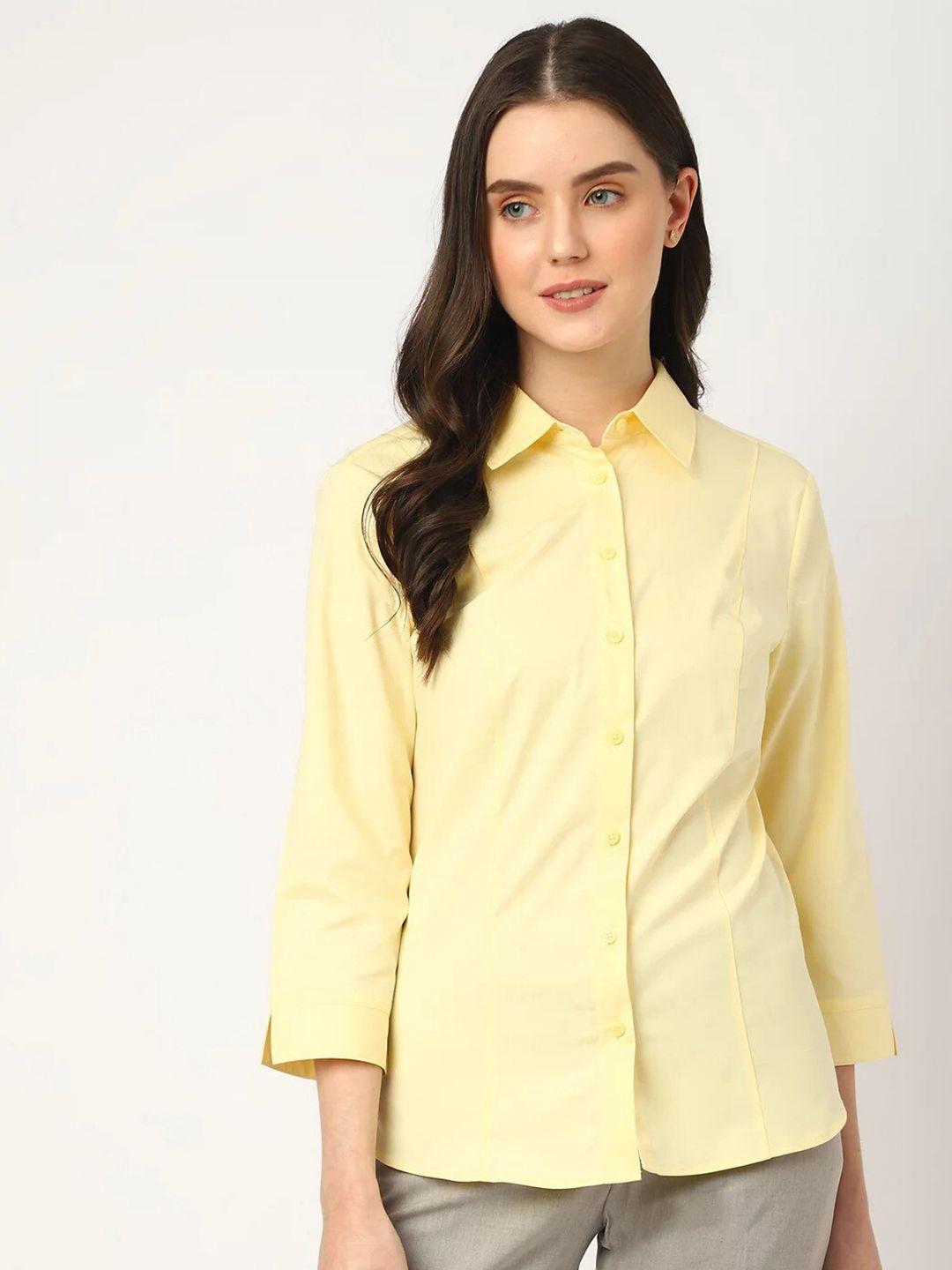 marks & spencer women opaque casual shirt