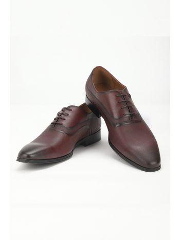 maroon formal shoes