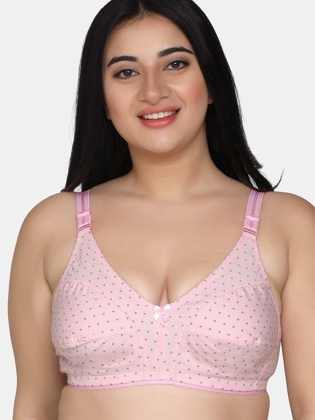 maroon pink bra full coverage