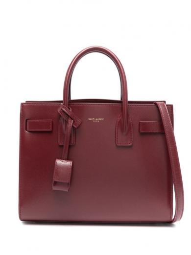 maroon sac de jour bag