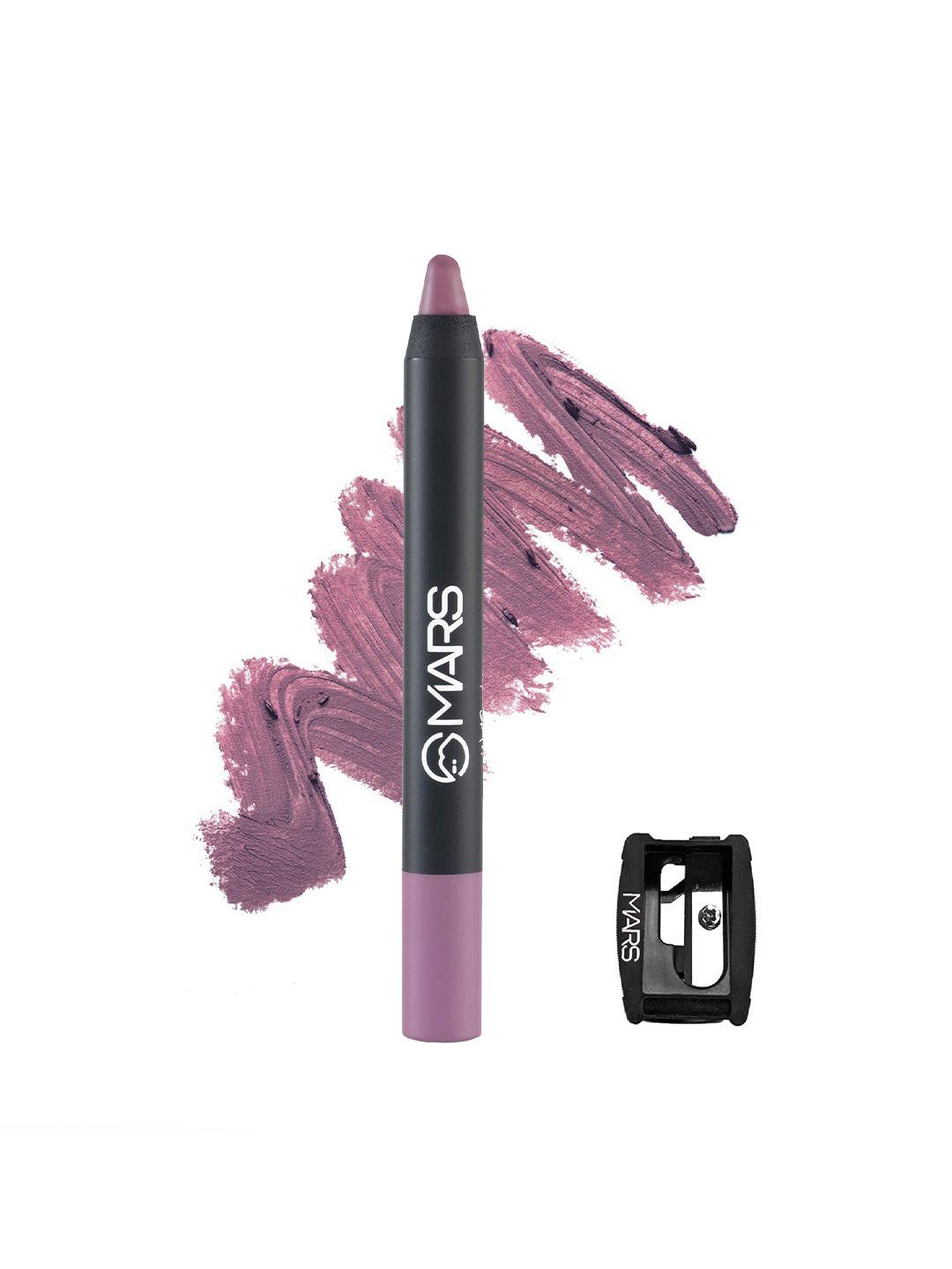 mars non-transfer lip crayon with sharpner lipstick - 3.5gm - i am fearless-16