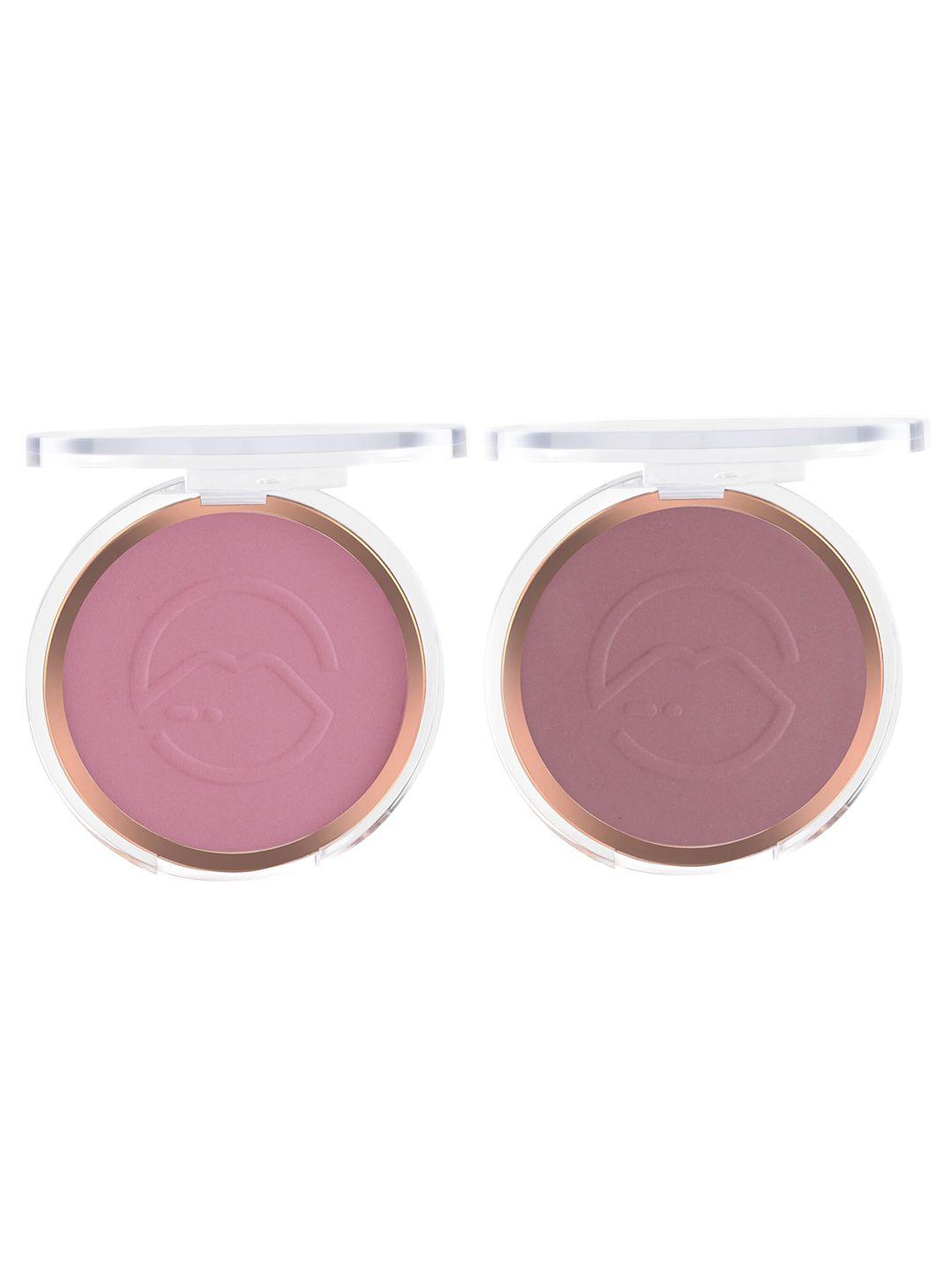 mars set of 2 flush of love highly pigmented matte face blusher - shade 03 & 05
