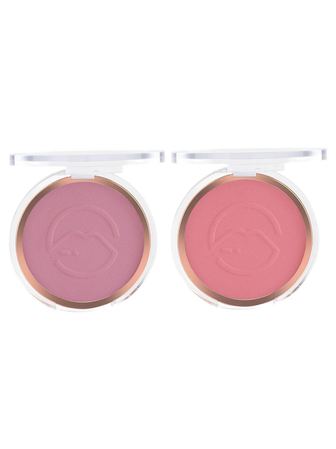 mars set of 2 flush of love highly pigmented matte face blusher - shade 04 & 05