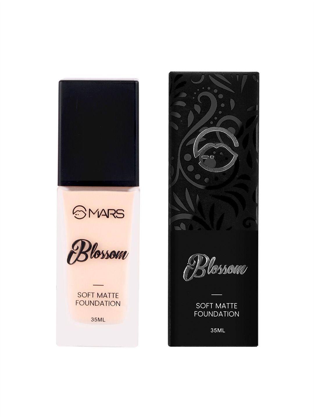 mars blossom soft matte foundation - 35ml - porcelain 101