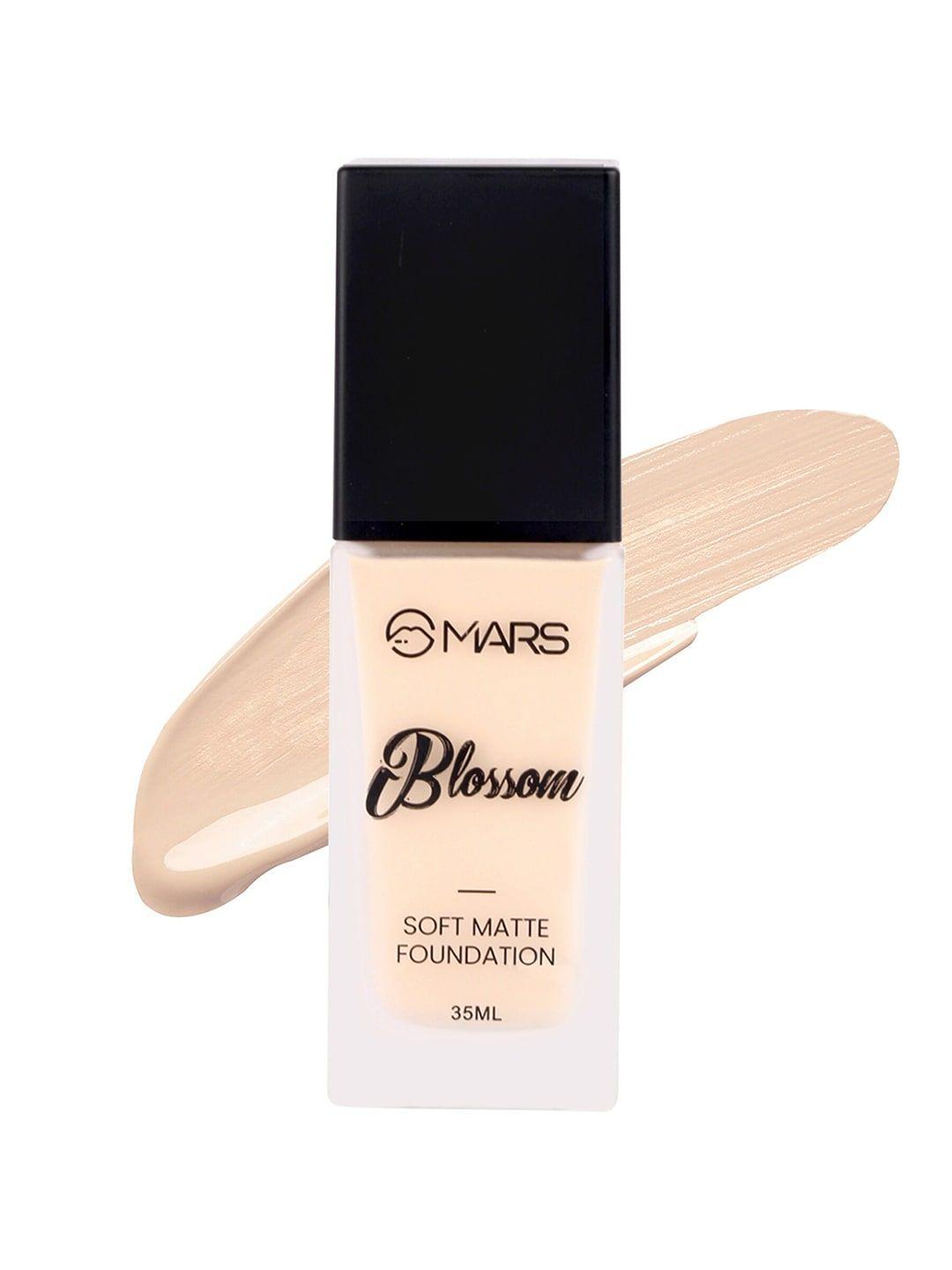 mars blossom soft matte foundation - buff