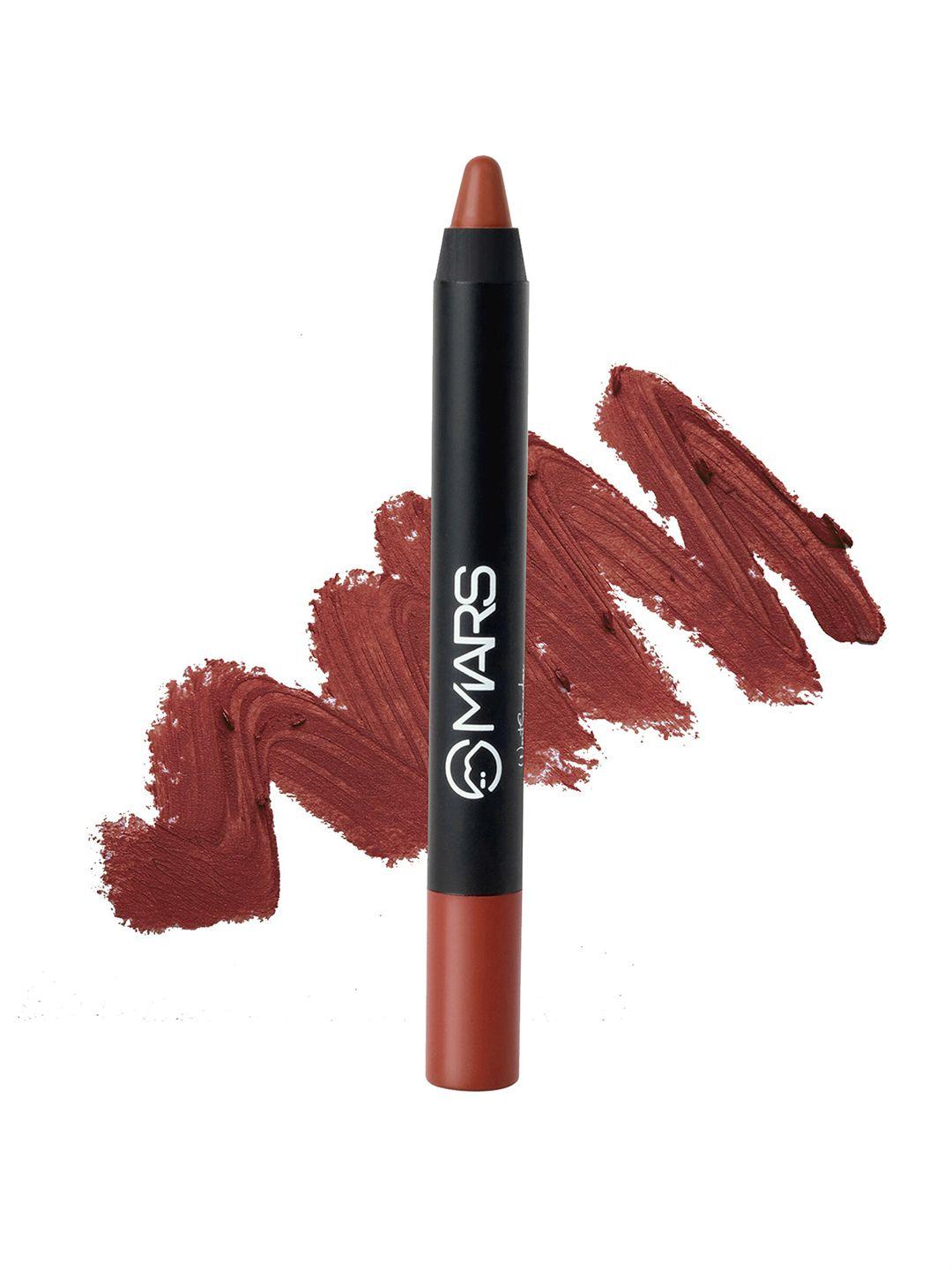 mars brown smudge wont budge lip crayon