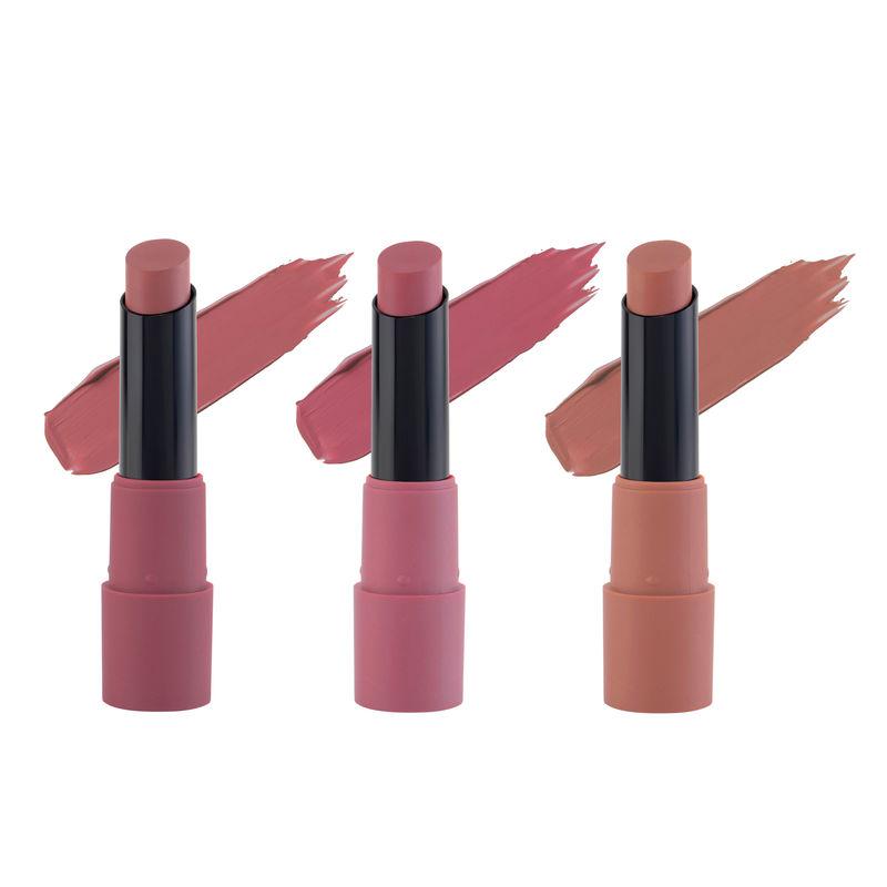 mars matte lipsticks box - 02 peaches & nudes