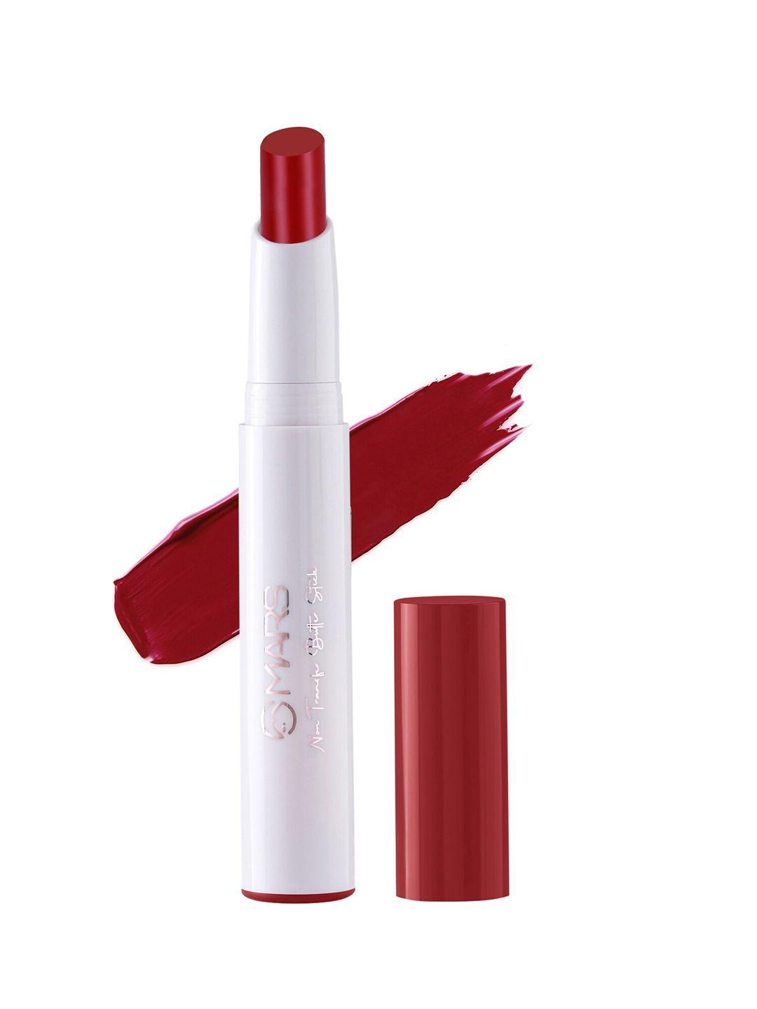 mars non-transfer long lasting poppins rotating matte lipstick 1.3 gm - festive vibe 13