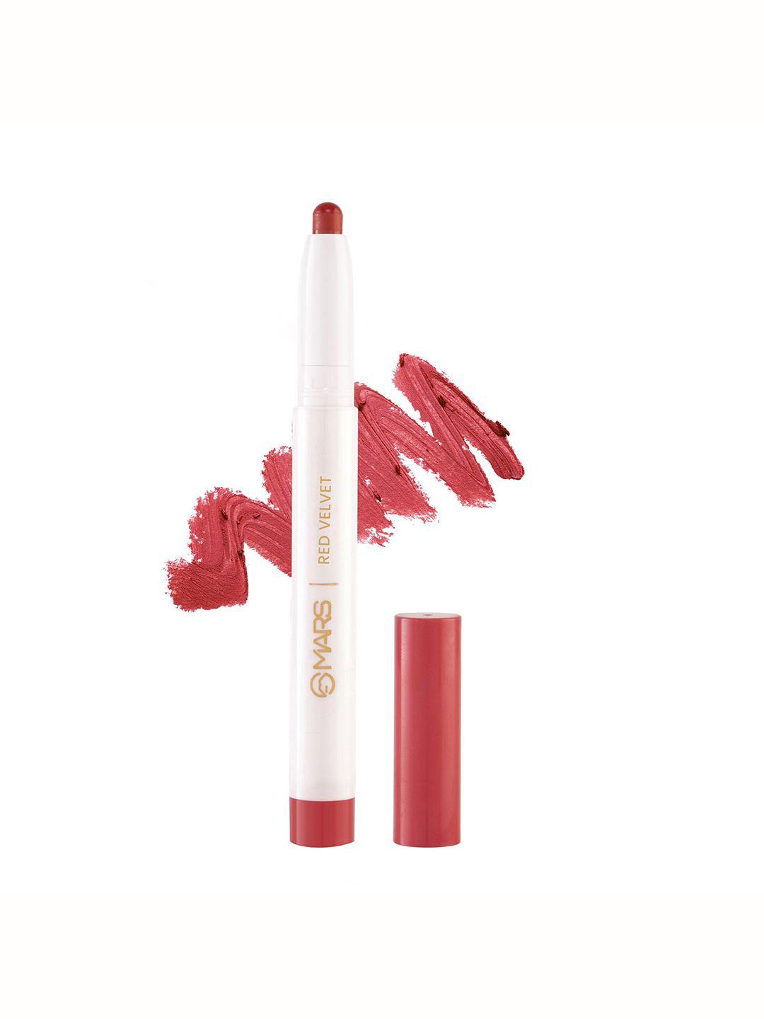 mars non-transfer long lasting poppins rotating matte lipstick 1.3 gm - red velvet 20