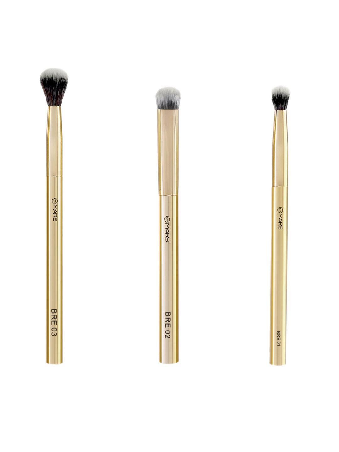 mars pack of 3 eye shadow make up brush