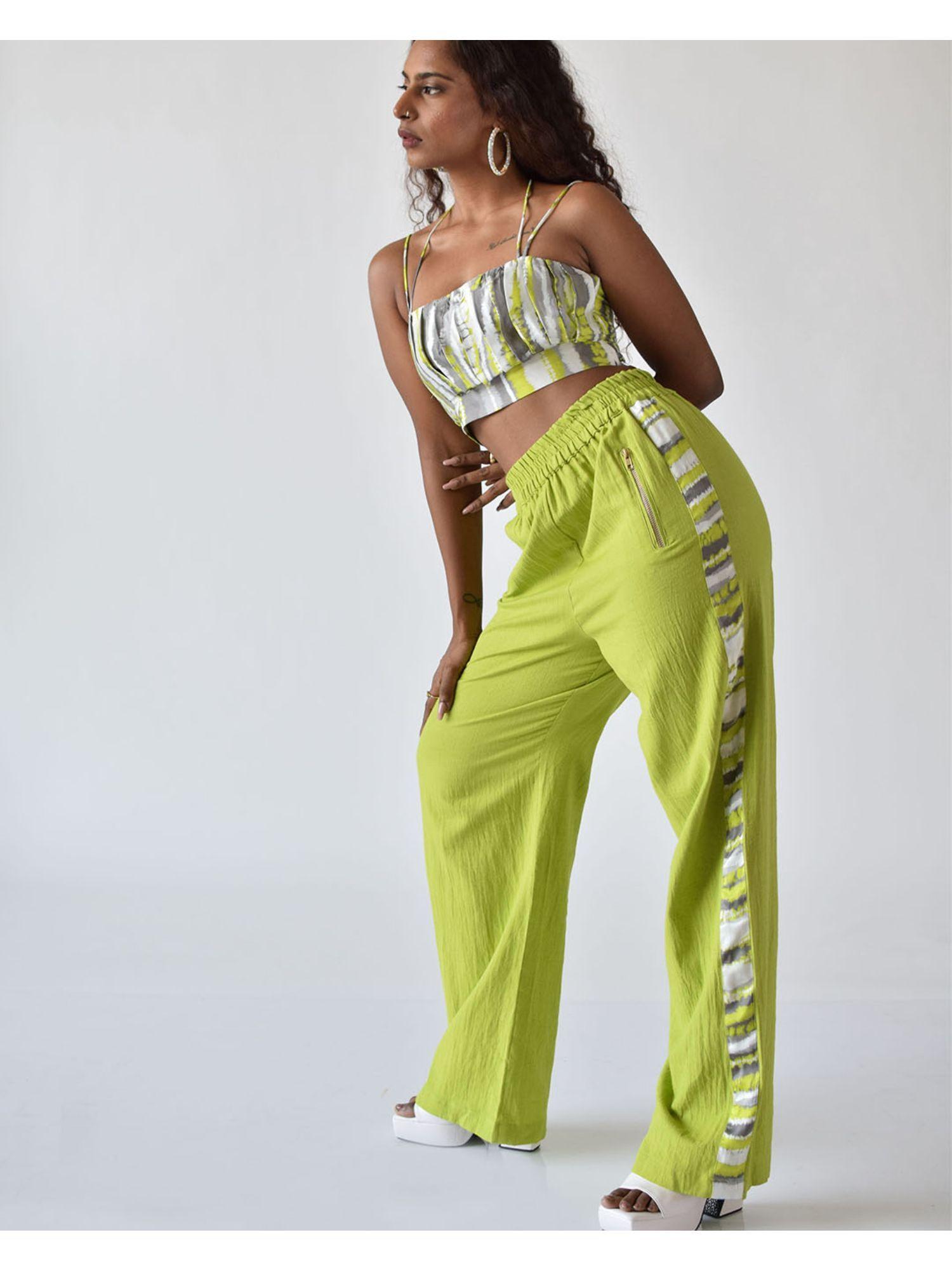 martina green pants