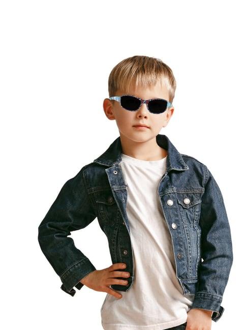 marvel blue oval sunglasses for boys