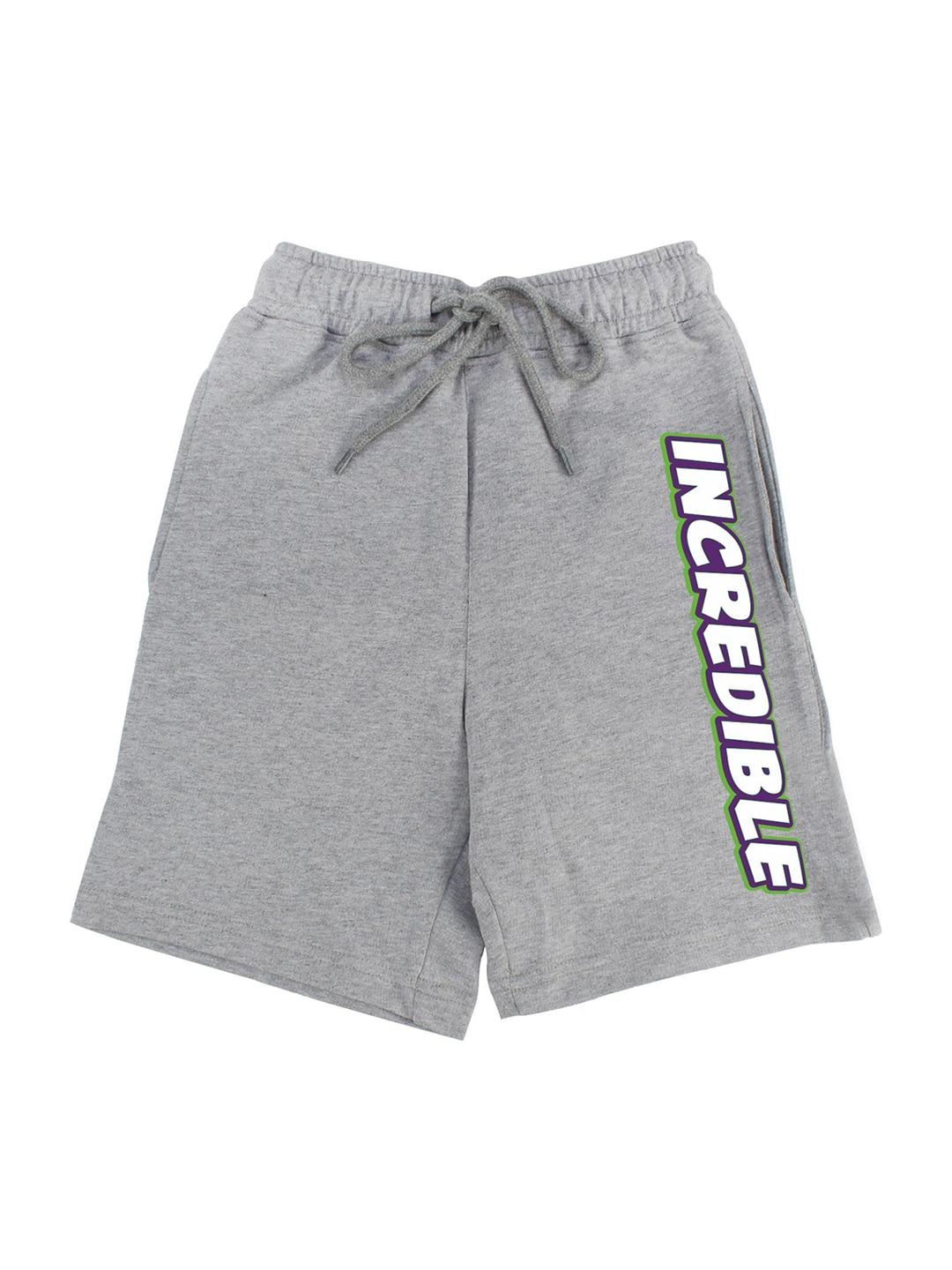 marvel by wear your mind boys grey avengers shorts