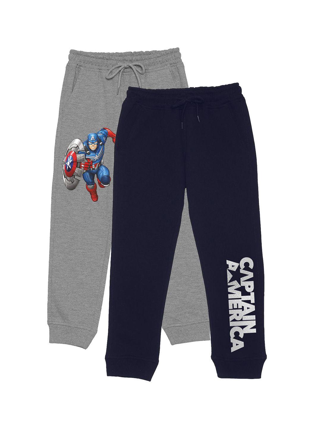 marvel by wear your mind kids pack of 2 mid-rise joggers