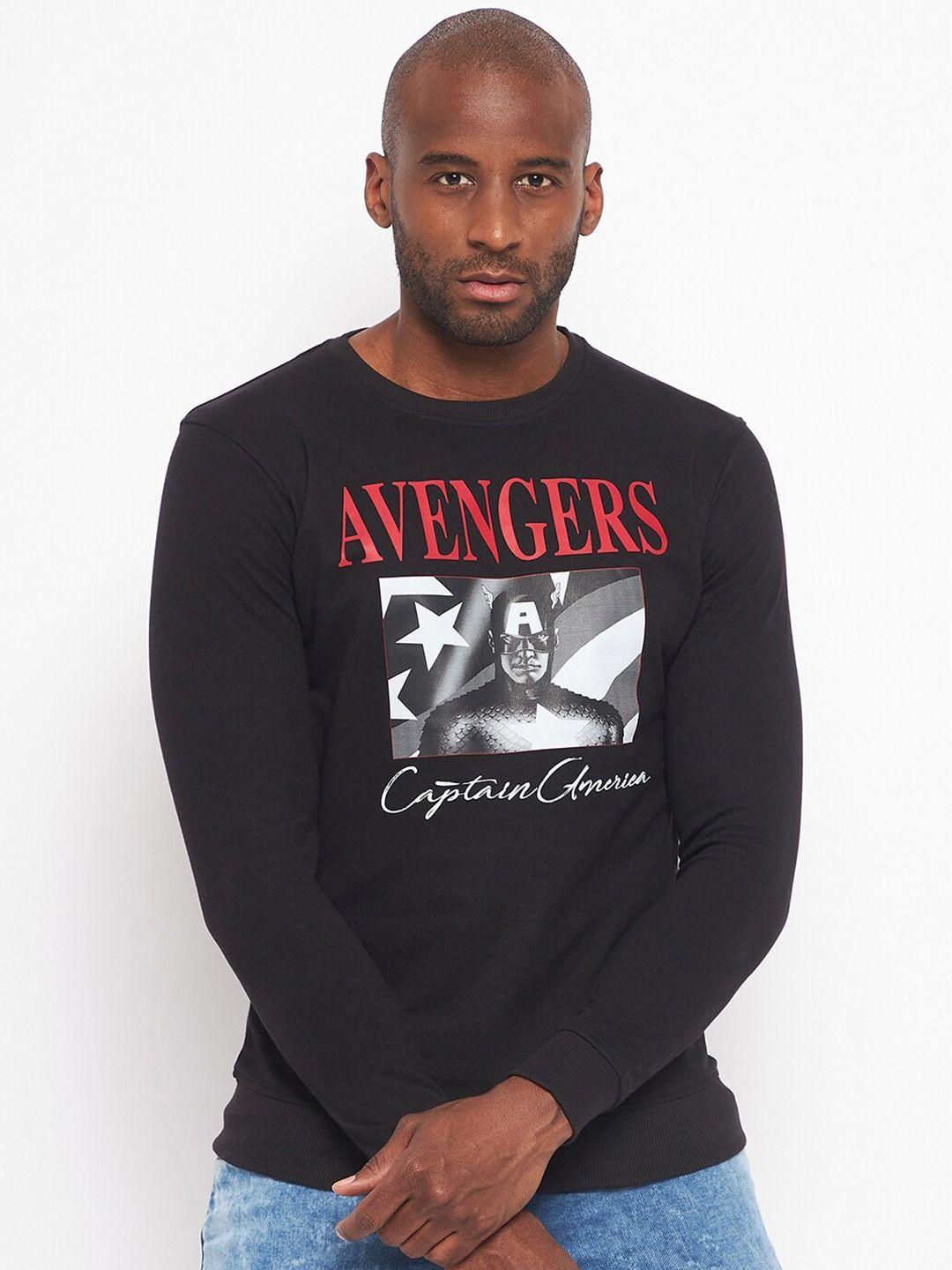 marvel by wear your mind men printed sweatshirt