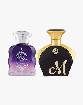maryaj lilas eau de parfum citrus floral perfume for women & maryaj m for her eau de parfum fruity floral perfume for women