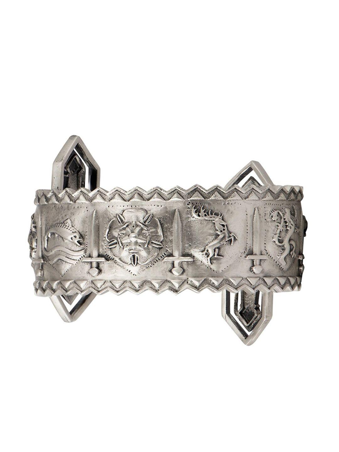 masaba silver the song of the swords cuff bracelet