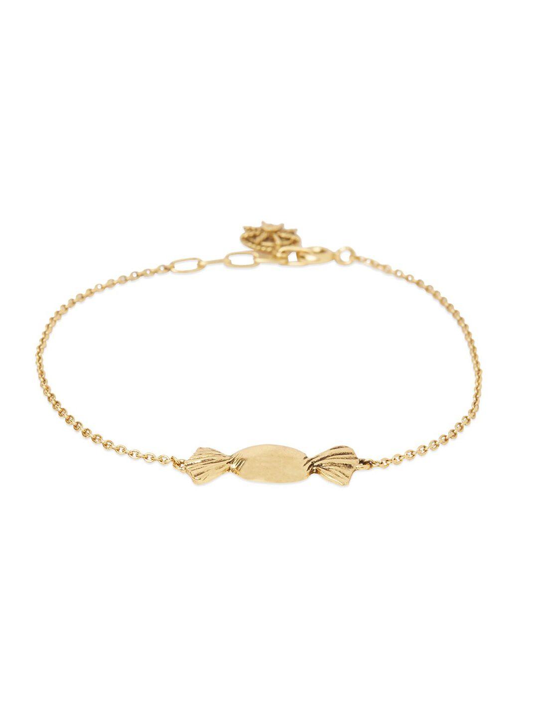 masaba women gold-plated link bracelet