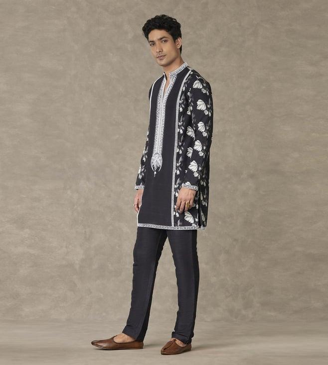 masaba black chaand kurta with pant