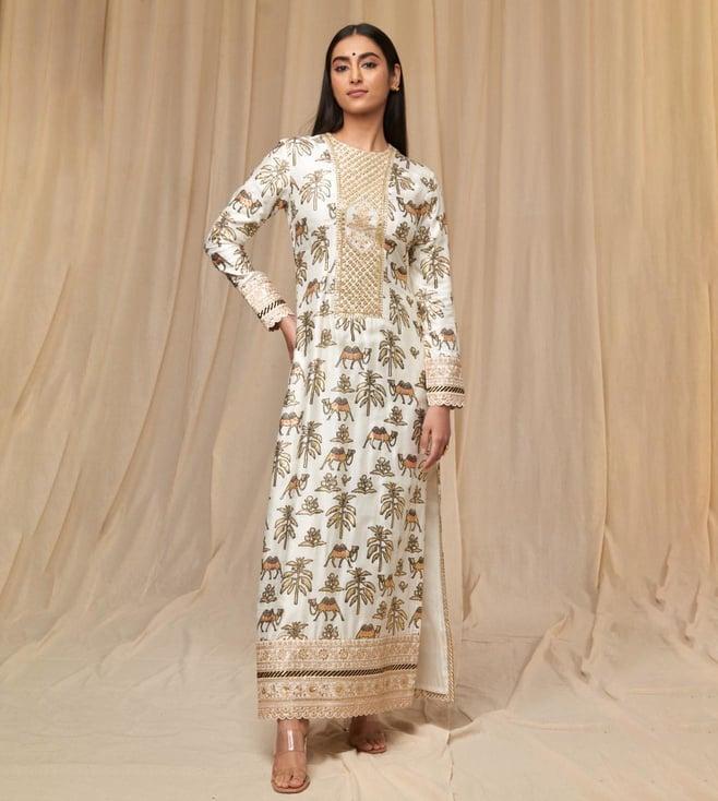 masaba ivory oasis kurta