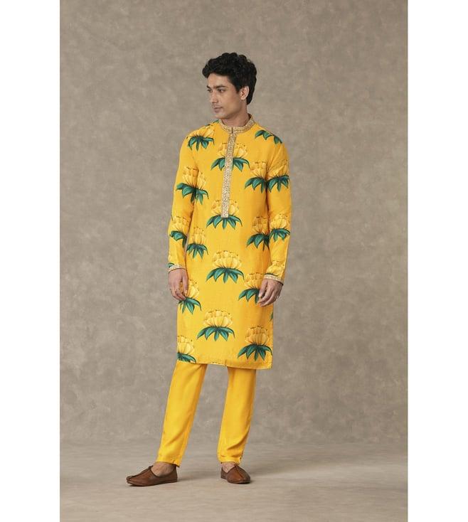 masaba mustard masakali kurta with pant