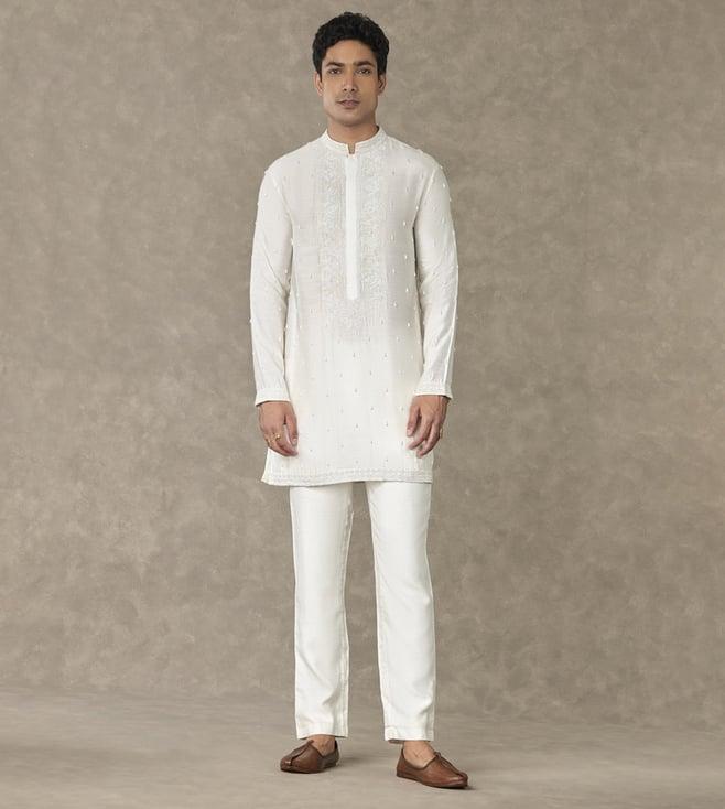 masaba white pearl kurta