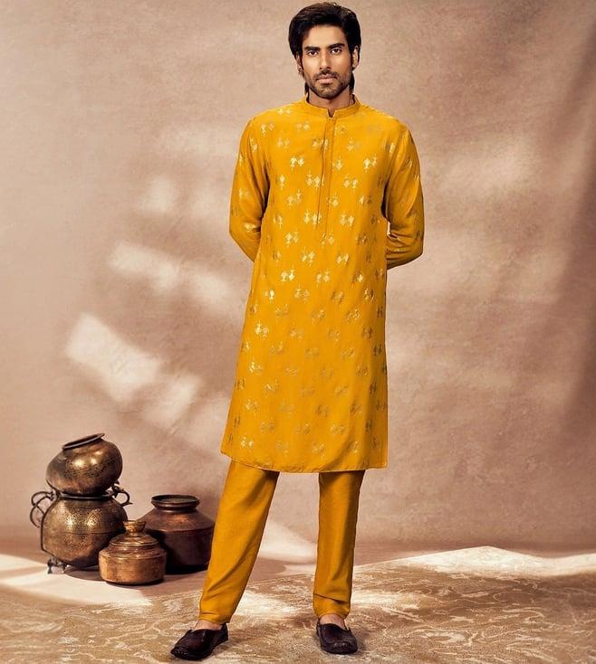 masaba yellow mystic kurta