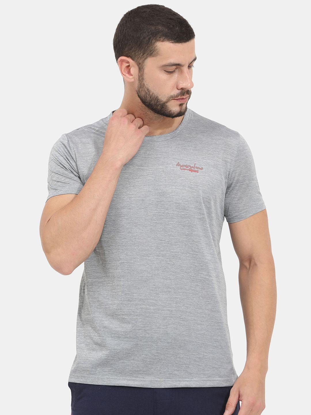 masculino latino men grey training or gym sports t-shirt