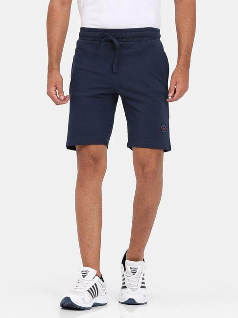 masculino latino navy regular fit shorts