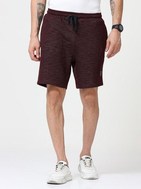 masculino latino wine regular fit shorts