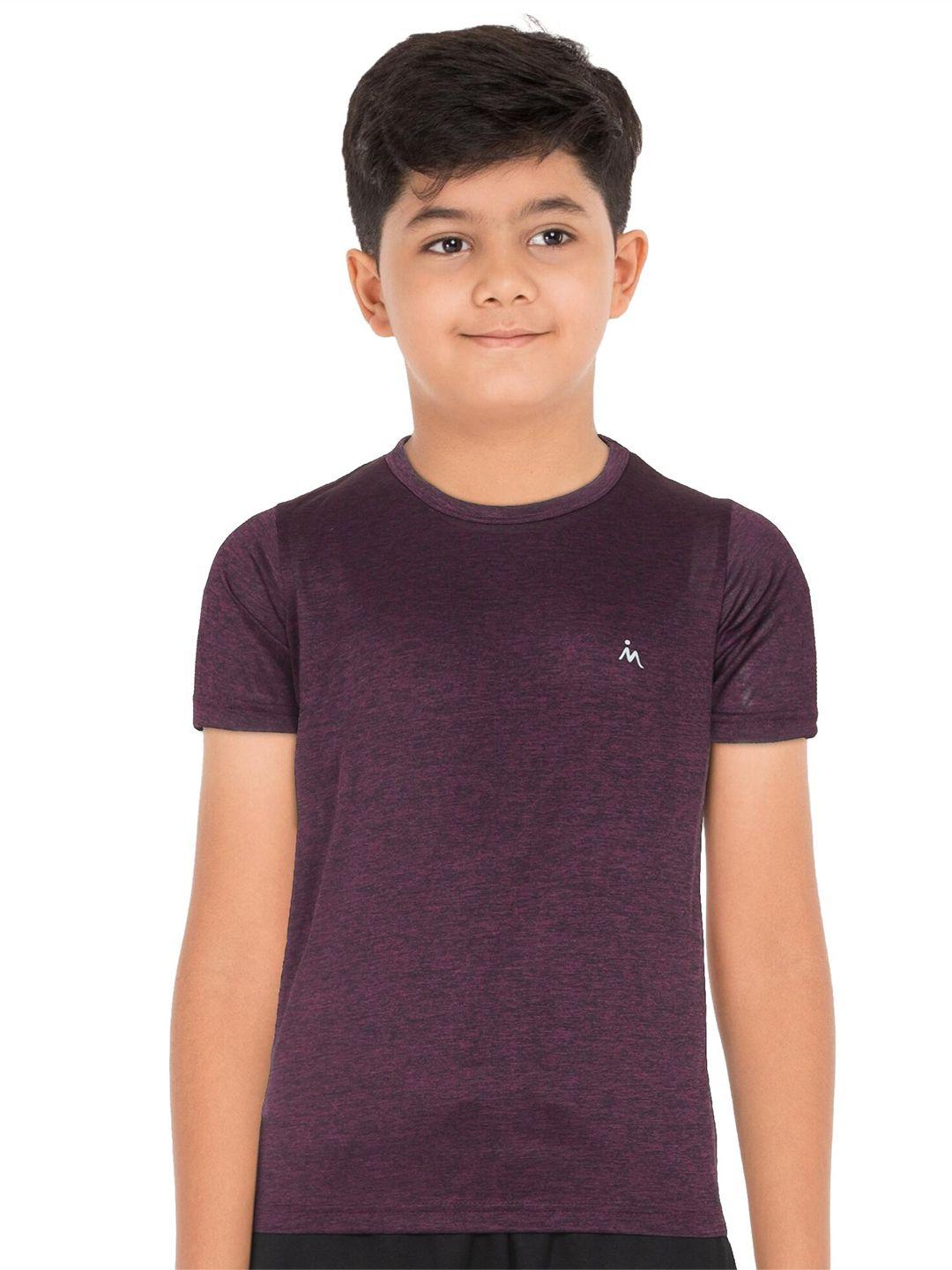 masculino latino boys purple pockets t-shirt